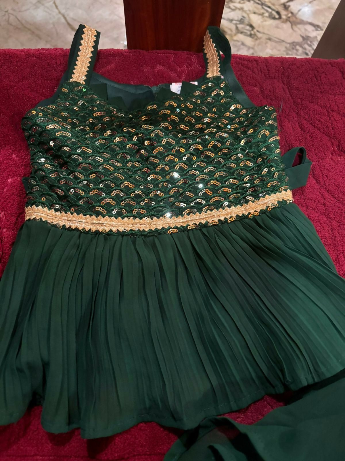 Kurta and Dhoti Style Dress for Baby Girl