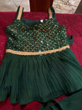 Kurta and Dhoti Style Dress for Baby Girl