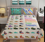 LIFESTYLE COLLECTION Digital Panel Print Cotton Bedsheet Set