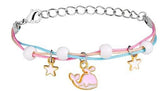 Made with quality enamel pendent and metal connector and hook, these bracelet for girl kids are designed to be sturdy and long-lasting.