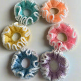 Crochet Rubber Bands for Baby Girls – Cute & Soft Hair Accessories