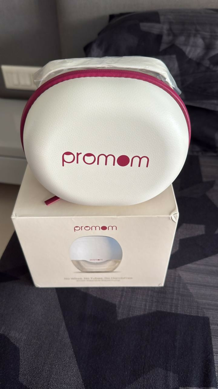 PROMOM Electric Breast Pump with Travel Case – Portable, Comfortable & Efficient Milk Expression