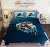 LIFESTYLE COLLECTION Digital Panel Print Cotton Bedsheet Set