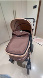 HUNY HUNY 4 in 1 Z Fold stroller pram Travel System With Carry Cot