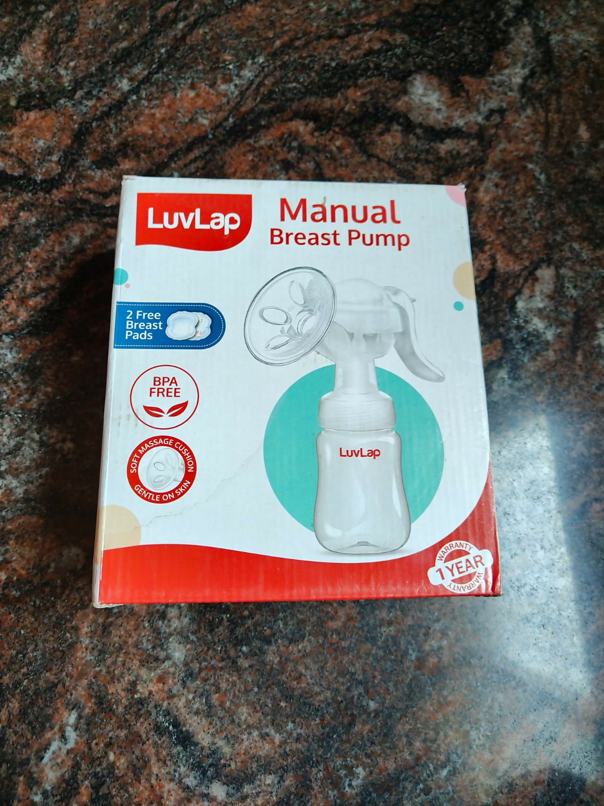 LuvLap Manual Breast Pump