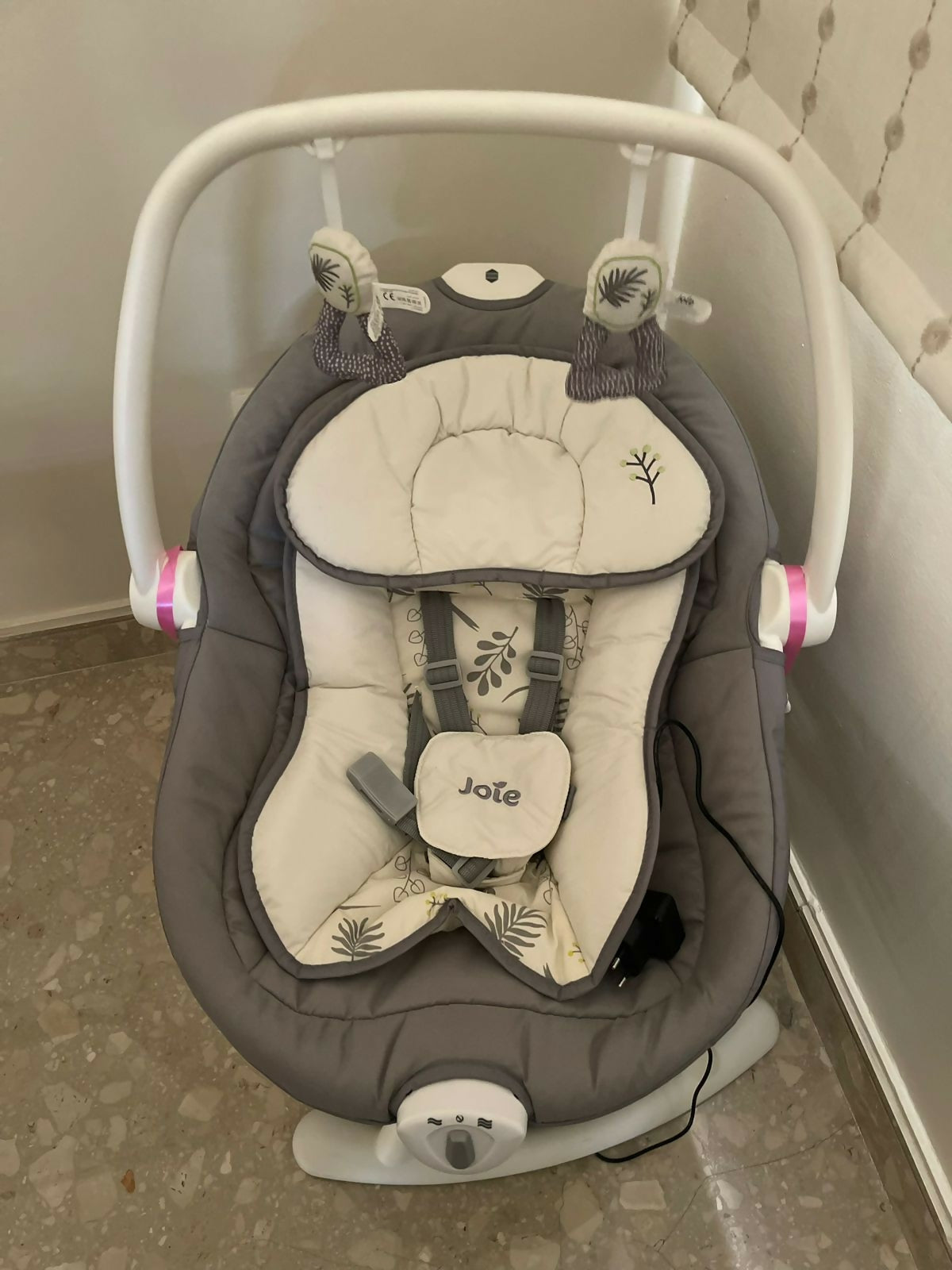 Buy Joie Sansa 2-in-1 Electric Swing – soothing swing and rocker combo for newborns.