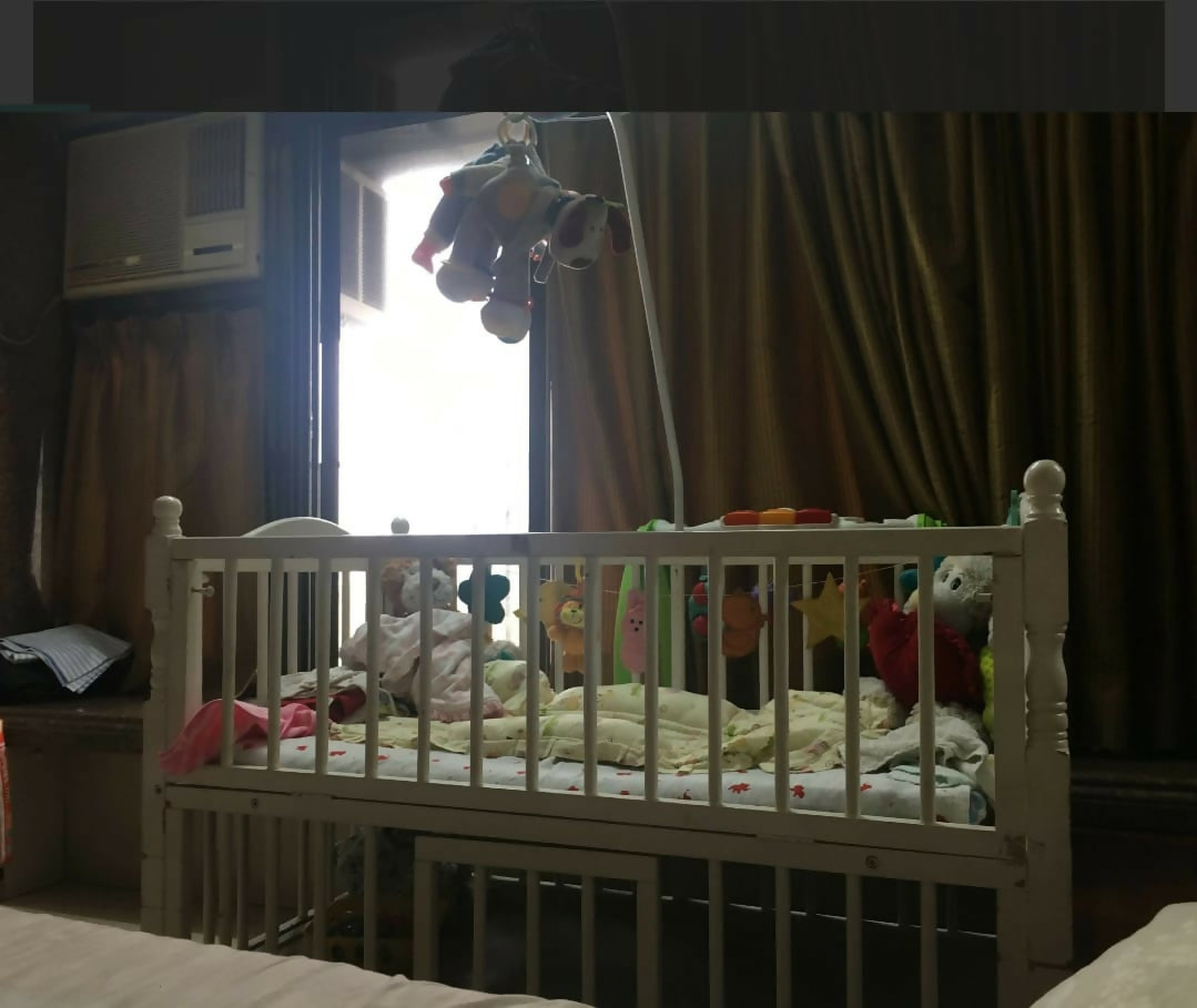 Furnifest baby cot, Furnifest baby crib, wooden baby crib, safe baby cot, baby bed with rails, durable infant cot, nursery furniture crib