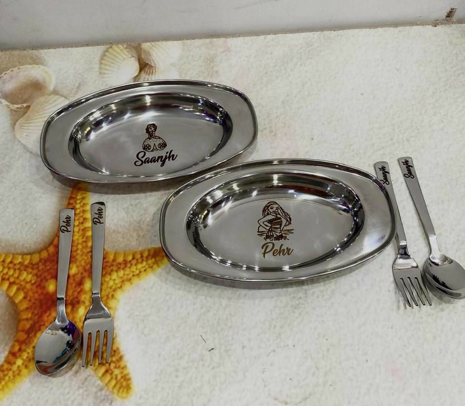 Personalised Maggie / Noodles Thali Set