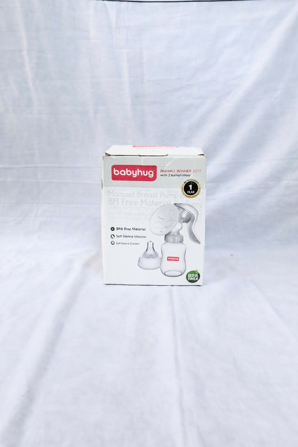 Babyhug Manual Pump with Bottle – Brand New Set