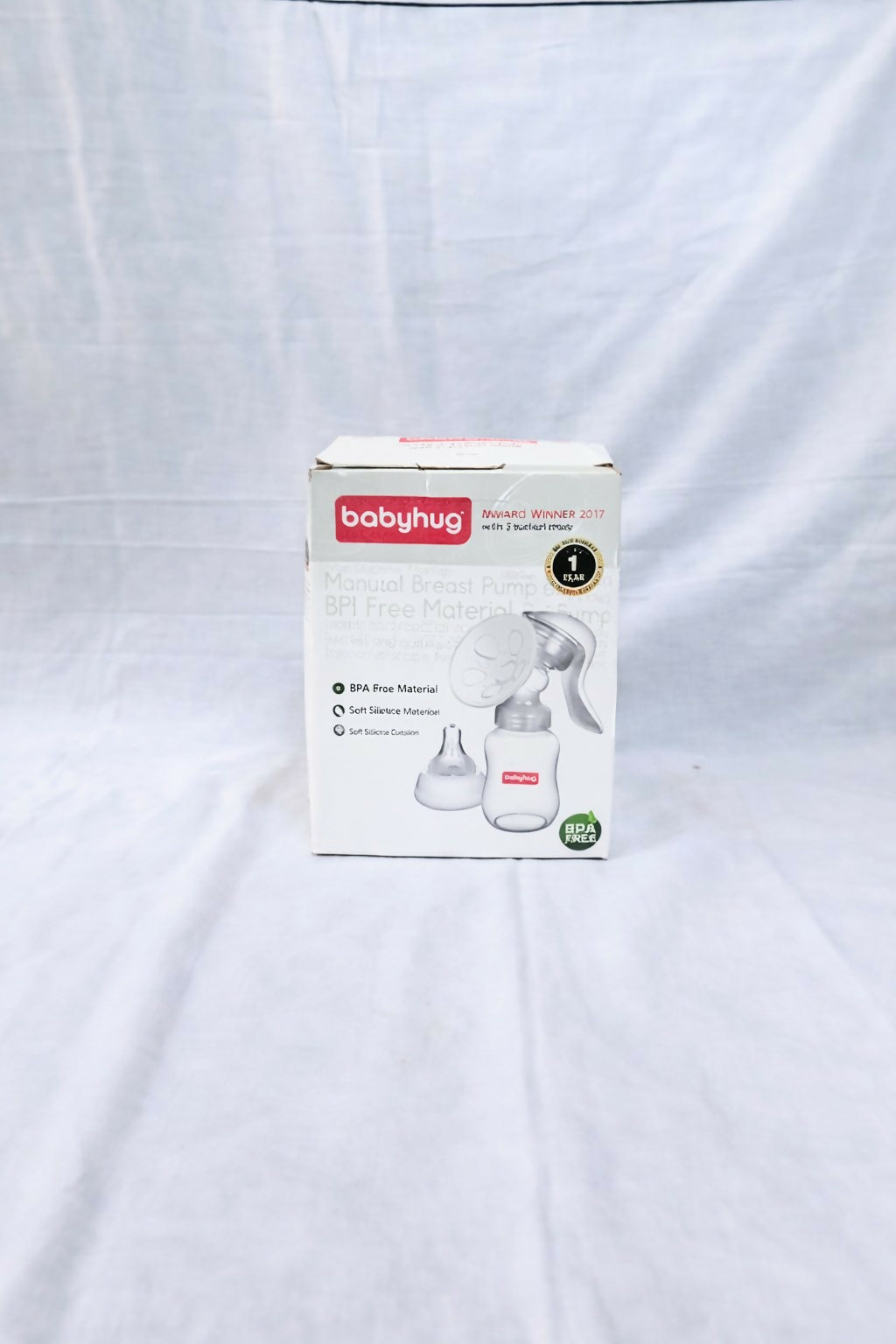 Babyhug Manual Pump with Bottle – Brand New Set