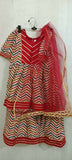 Elevate your baby girl's style with the captivating combination of red and skin color - a perfect blend of vibrancy and warmth for her adorable wardrobe