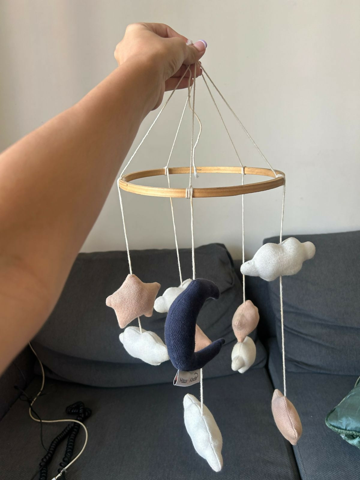 HAUS AND KINDER Cot Mobile for Newborn