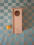 Curious cub object permanence box with drawer