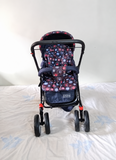 Babyhug Melody Baby Stroller Pram Reversible Handle Recline Canopy Foldable B151