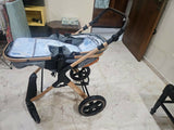 STAR AND DAISY EasyGo Baby Stroller/Pram Travel Friendly Luxury Baby Stroller / Pram / Buggy / Pushchair