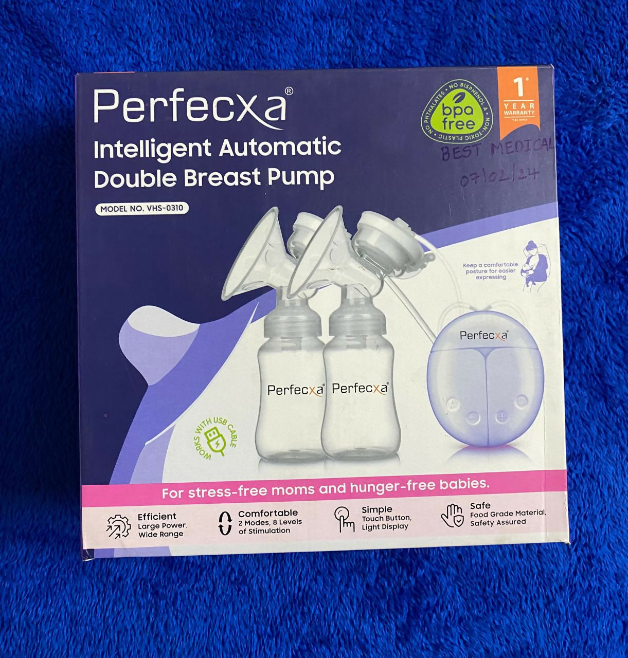PERFEXA Intelligent Automatic Double Breast Pump