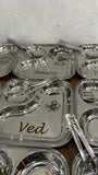 Personalised Snack 2 Partition Thali Set