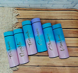 Personalized Rainbow Temperature Bottle – Stylish, Smart & Travel-Friendly
