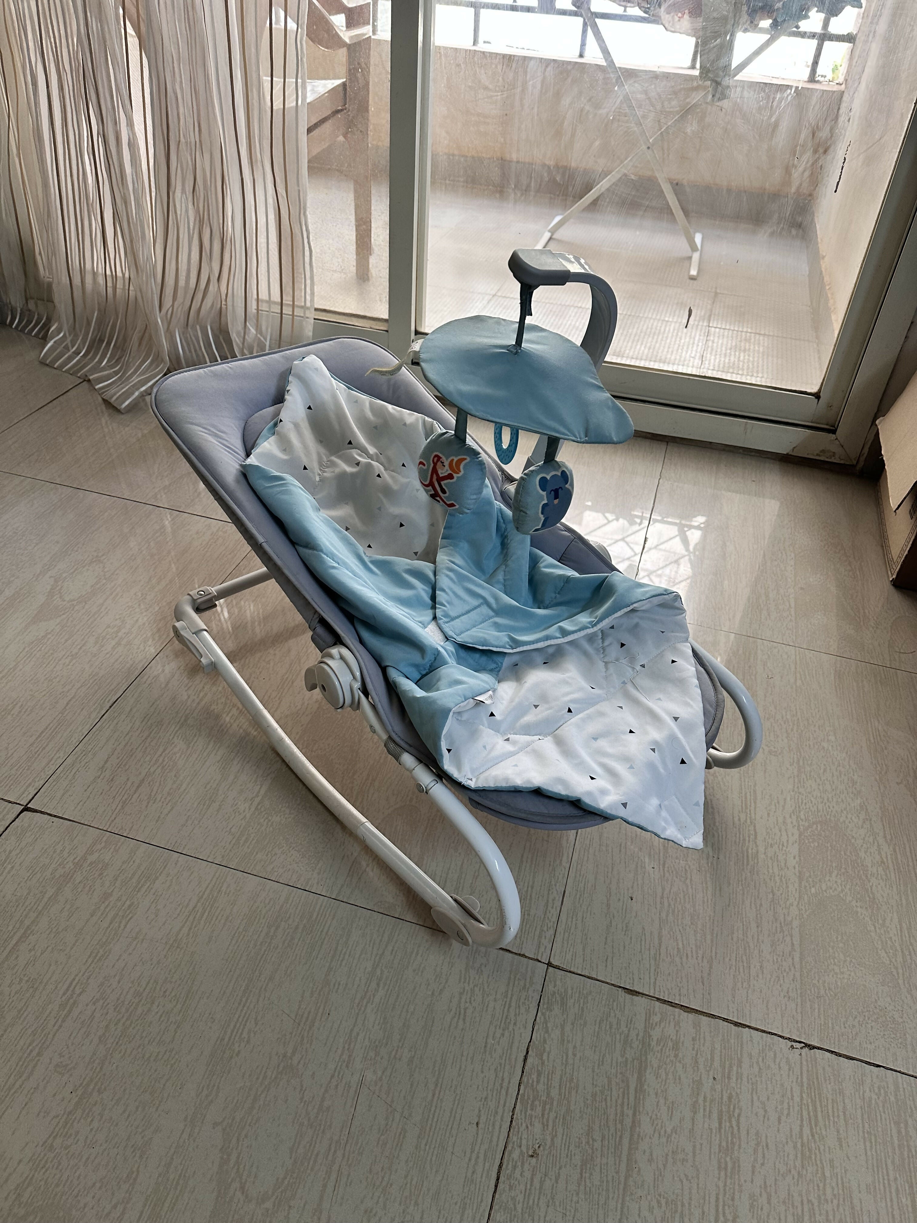 KINDERKRAFT Felio 3in1 Rocker Bouncer Seat PyaraBaby