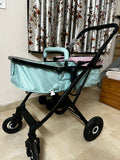 LIFELONG Baby Stroller/Pram, Pink & green