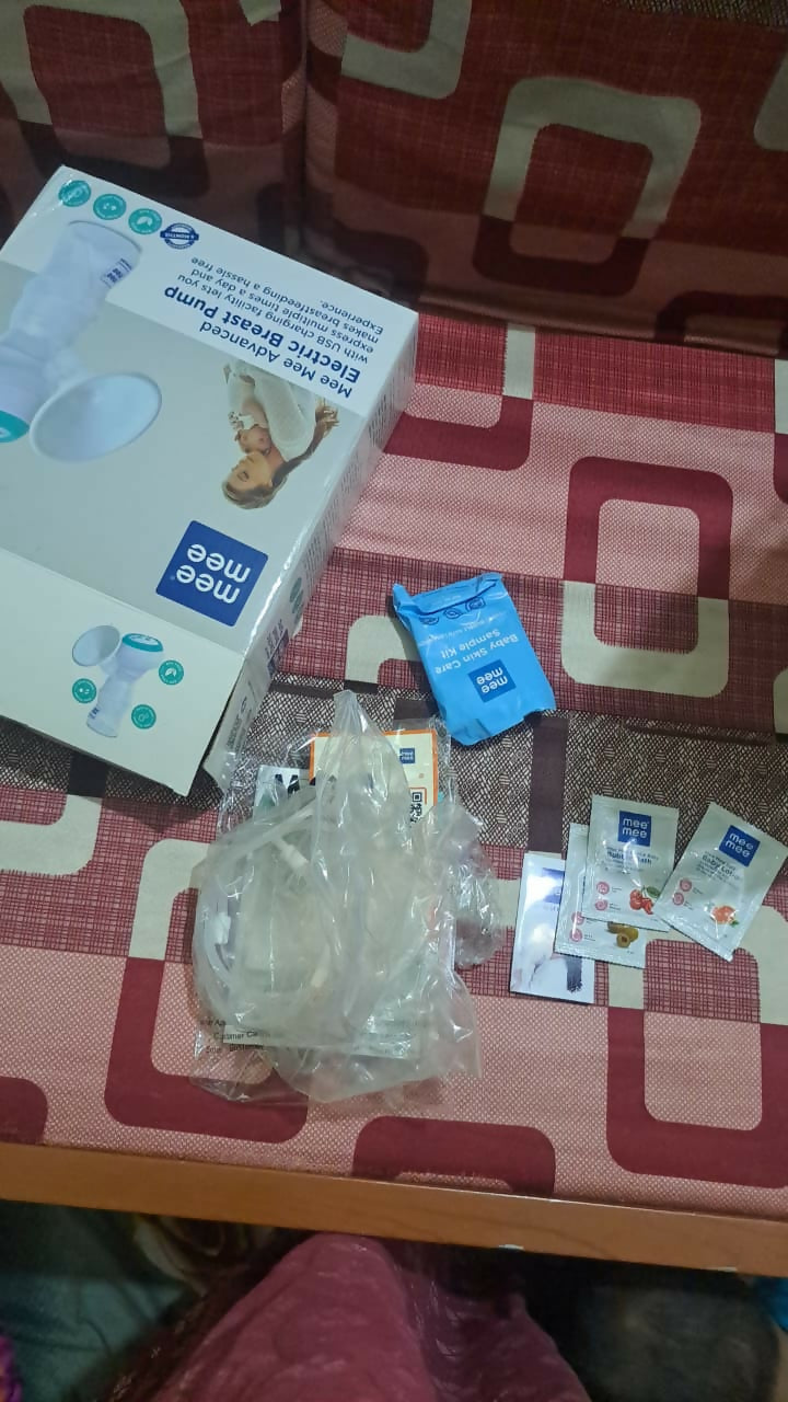 MEE MEE Electric Breast Pump – Comfortable & Efficient Milk Expression for New Moms