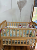 Baby hug cot cum rocker+ mattress