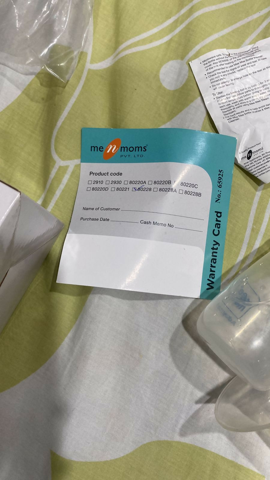 MEE MEE Manual Breast Pump