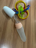 R FOR RABBIT Baby Feeding Spoon + Rattle Combo Set