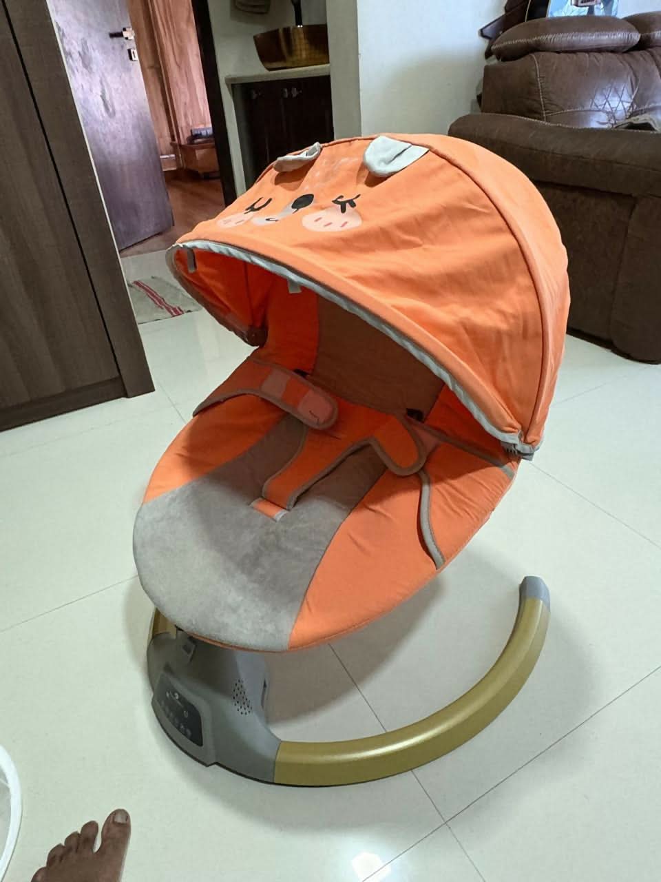 STAR & DAISY 2-in-1 Baby Swing Cradle /Rocker