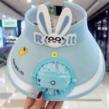 Cute Cartoon Stylish Sun Visor Cap with Fan