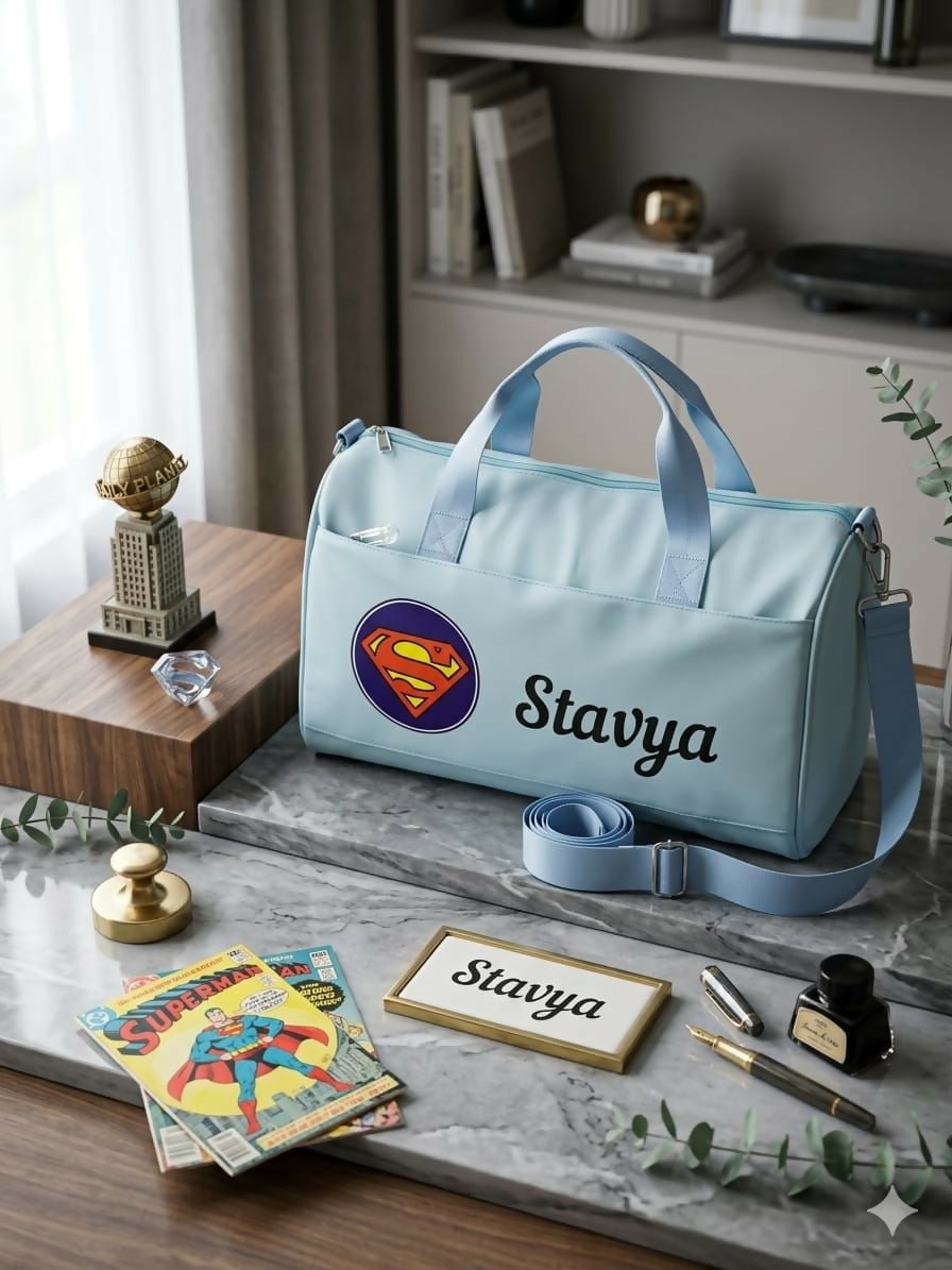 Personalised Kids Duffle Bag