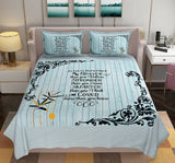 LIFESTYLE COLLECTION Digital Panel Print Cotton Bedsheet Set