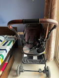 STAR & DAISY Coballe Travel-Friendly Lightweight Baby Stroller Pram – Black