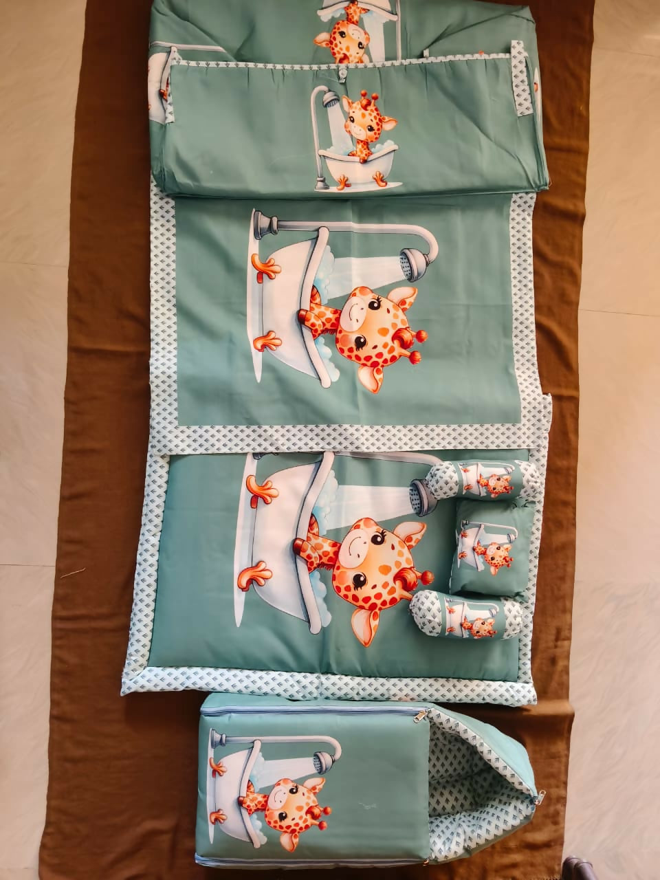 Imported Complete Comfort 7-Piece Baby Bedding Set