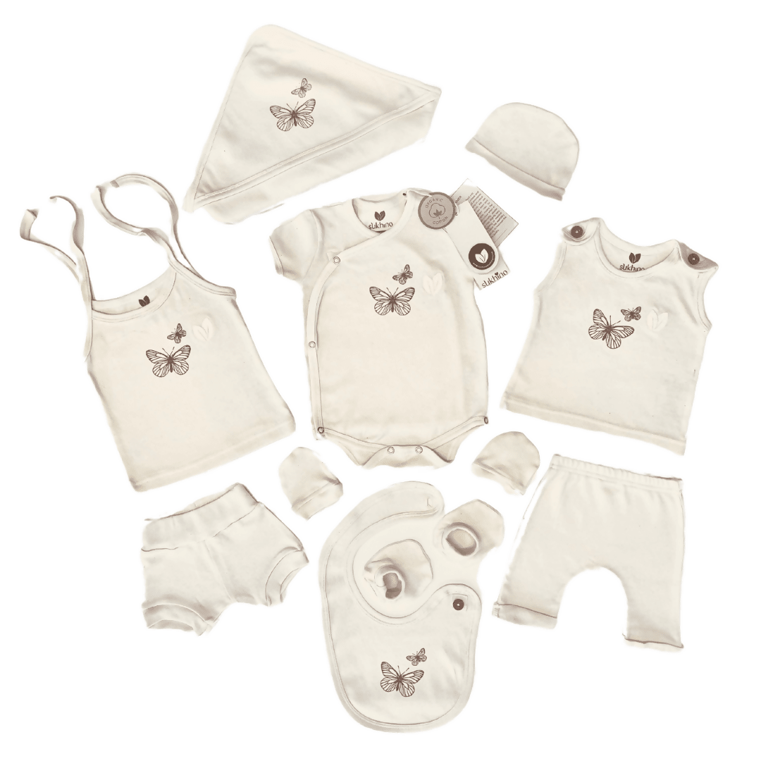 Natural Printed & Drop Needle Sets