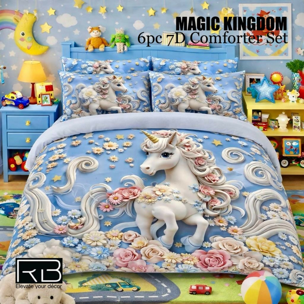 6 piece comforter set