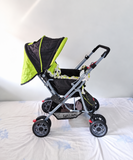 LuvLap Sunshine Baby Stroller Pram Reversible Recline Canopy Foldable B153
