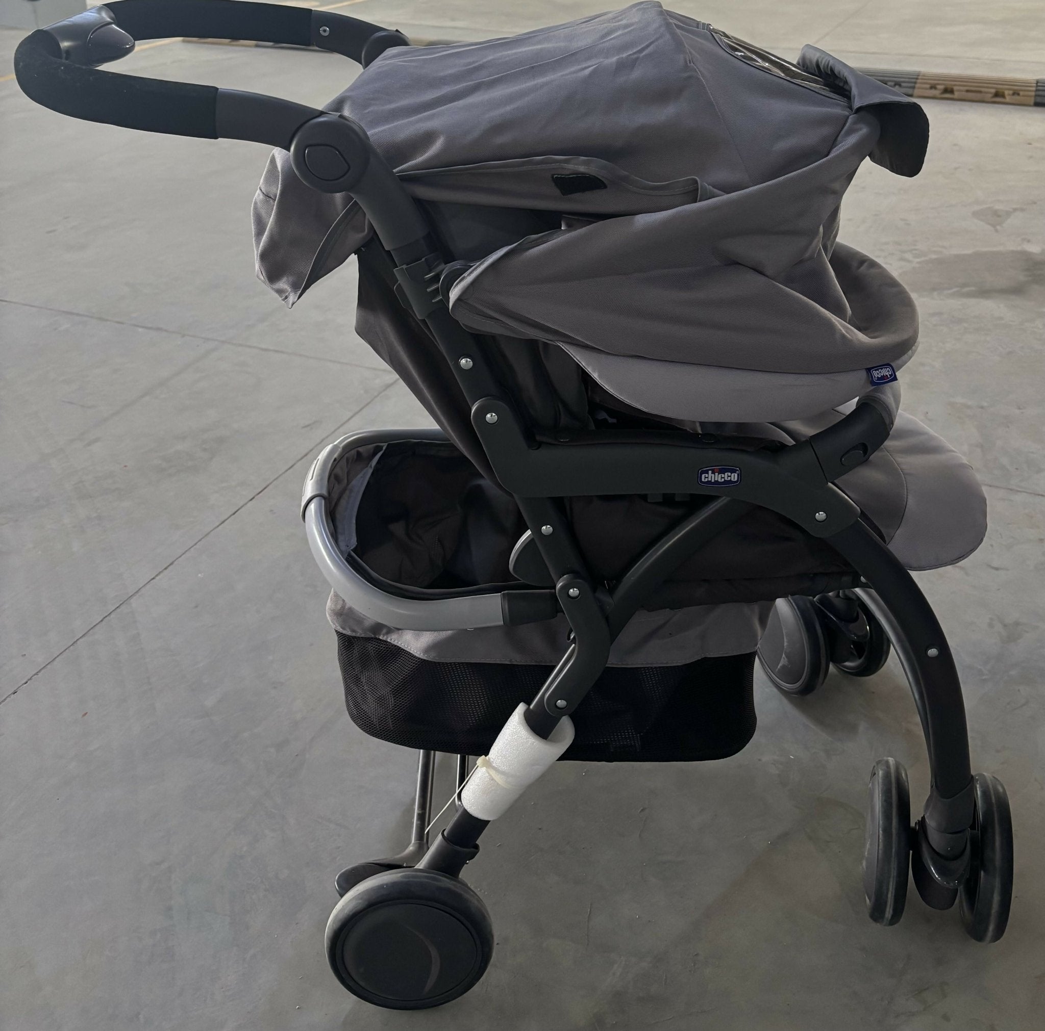 CHICCO Simplicity Baby Stroller/Pram, Grey