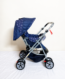 Babyhug Reversible Handle Baby Stroller Pram w/ Mosquito Net B107