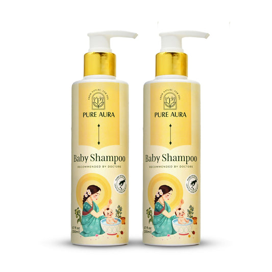 PURE AURA Baby Shampoo Pack of 2