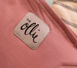 OLLIE Kids Swaddle Blanket with Inside Brush Fabric