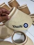 Personalised Beach Visor Caps