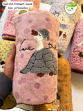 Kids Polka Dot Bath Towels