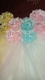 Pastel rainbow frock