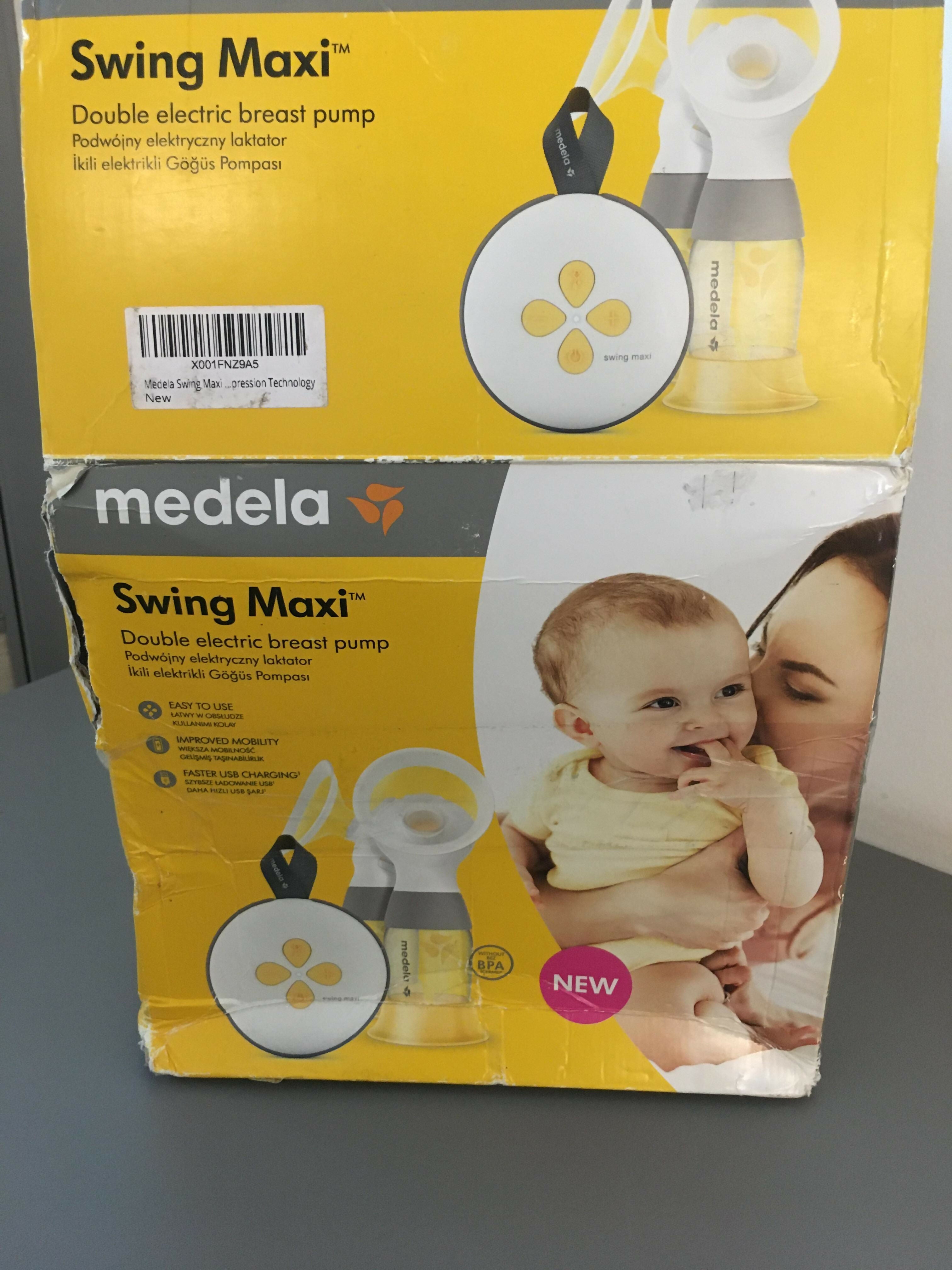 MEDELA Swing Maxi Electric Breast Pump – Double Pumping for Faster & Efficient Expression