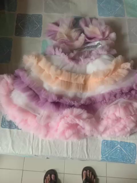 LITTLE MUFFET 1st Birthday Dress