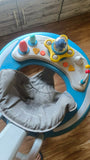 Mee Mee baby activity walker, almost new, with play tray, suitable for 6–18 months