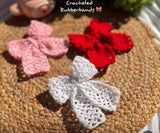Crochet Bow Hairtie