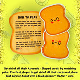 AVOcado On toast card game