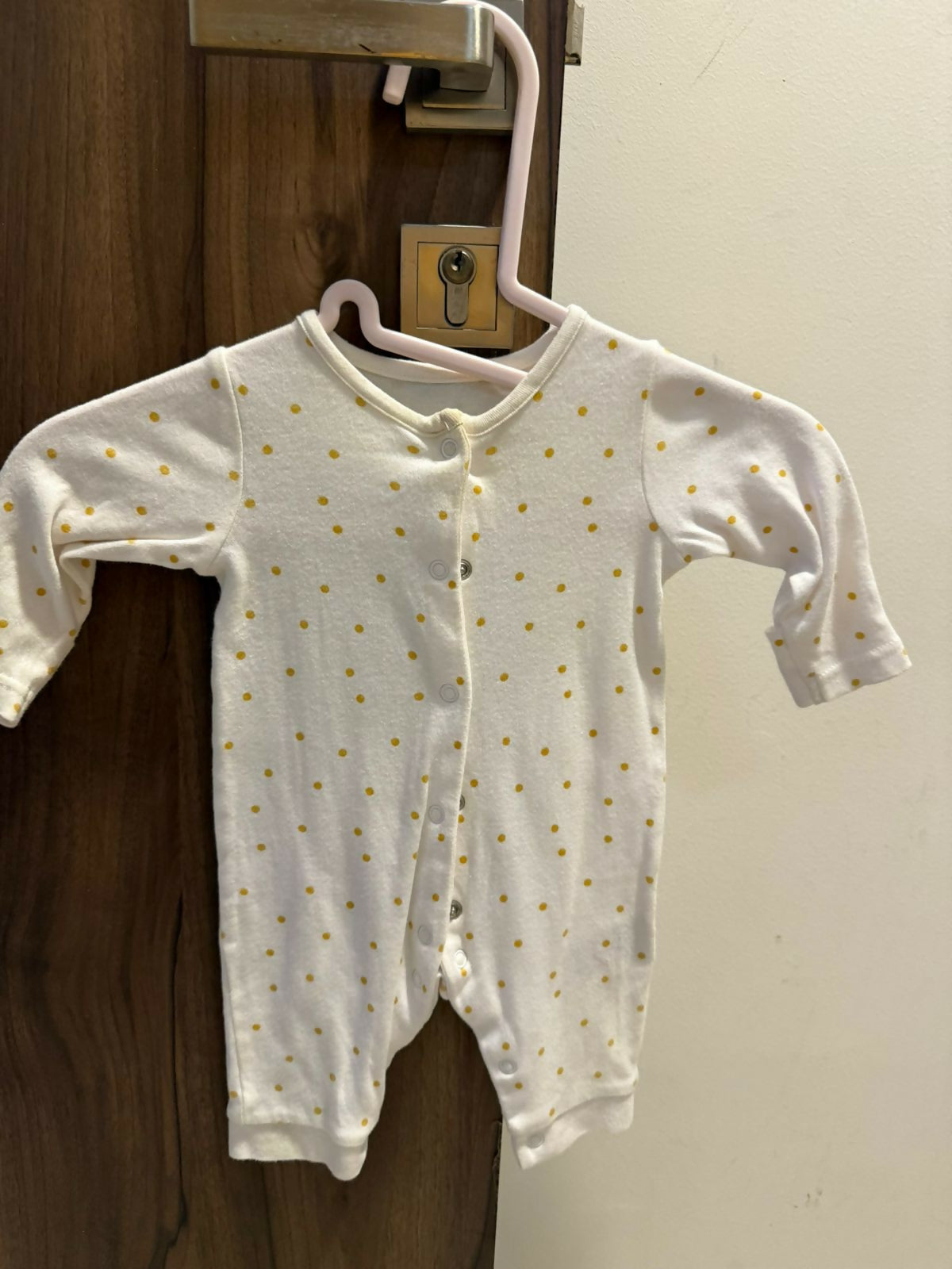 MOTHERCARE cotton rompers for baby girls—soft, stylish, and easy for everyday wear.